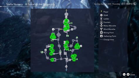 stella nursery harvestella map.